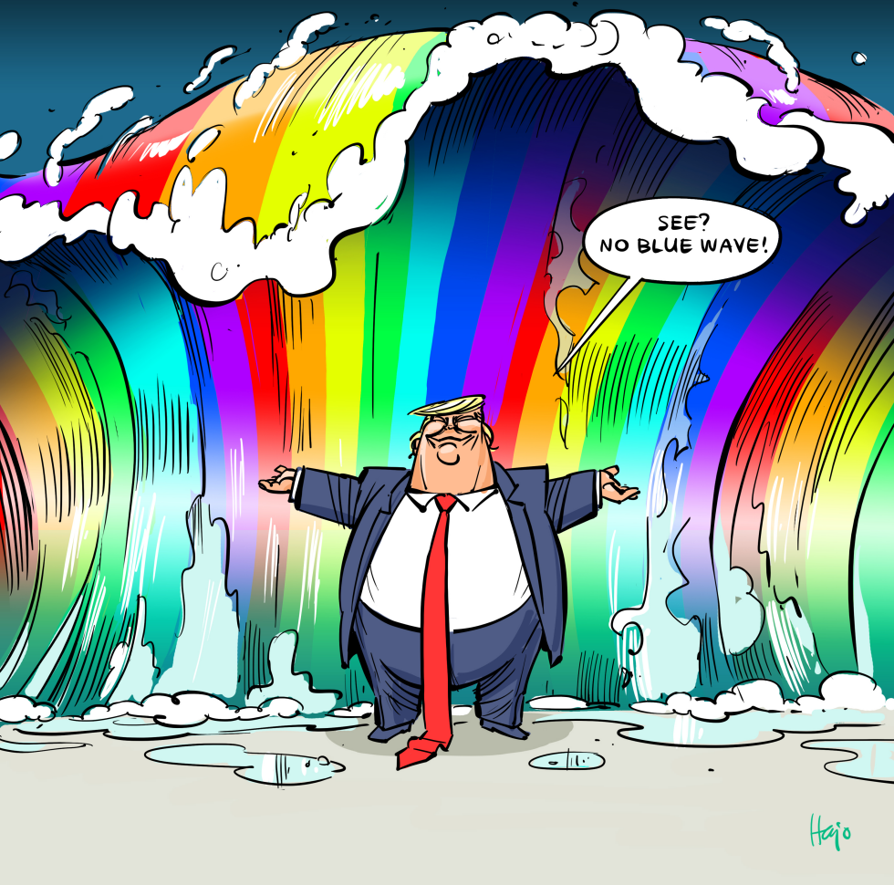 no blue wave