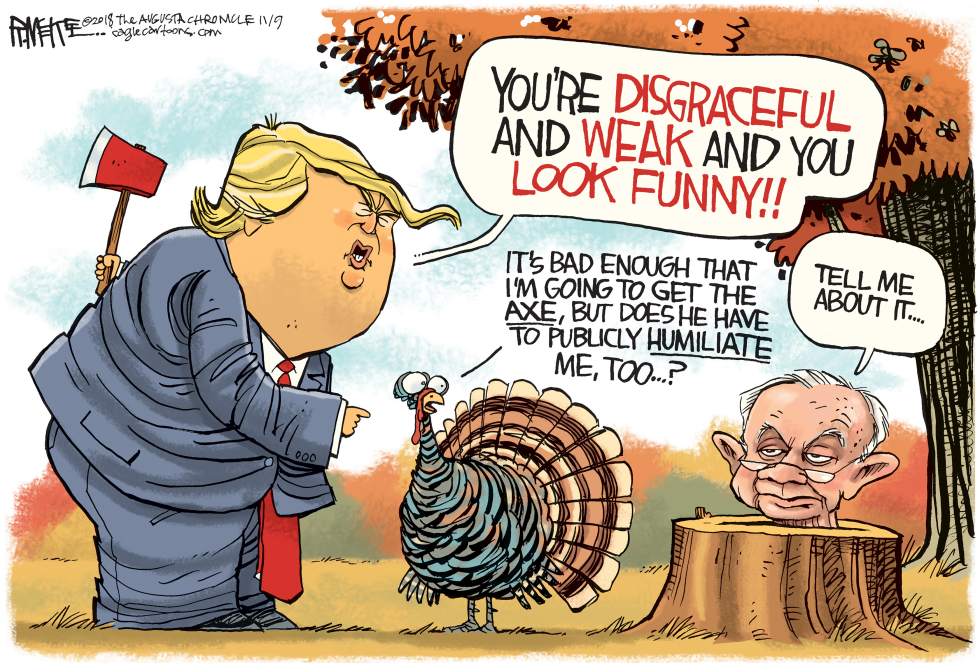  JEFF SESSIONS CHOPPED by Rick McKee