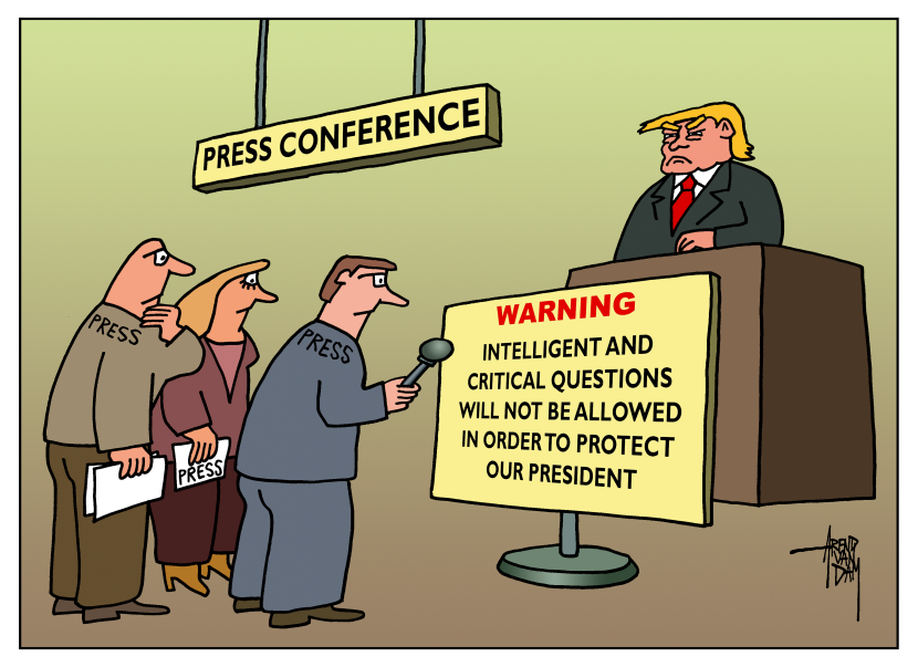press conference Trump