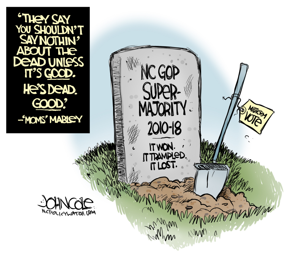 LOCAL NC GOP Supermajority RIP
