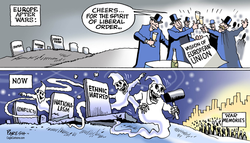 Europe then and now