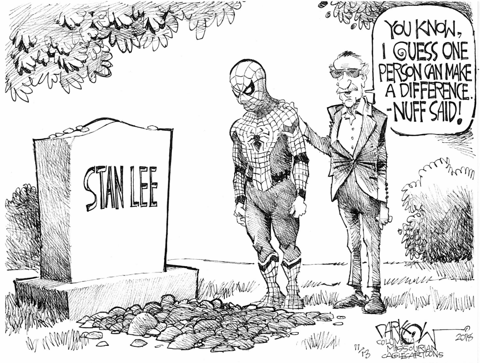  STAN LEE by John Darkow