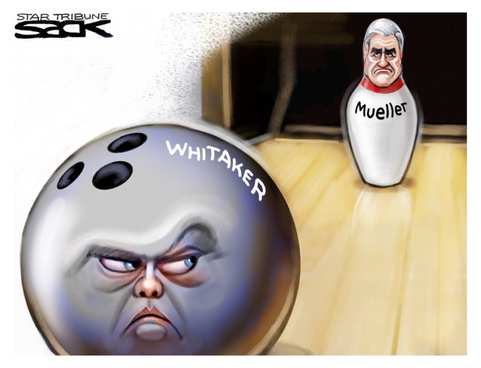  BOWLING FOR MUELLERS by Steve Sack