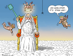 STAN LEE by Marian Kamensky