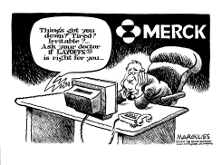MERCK LAYOFFS by Jimmy Margulies