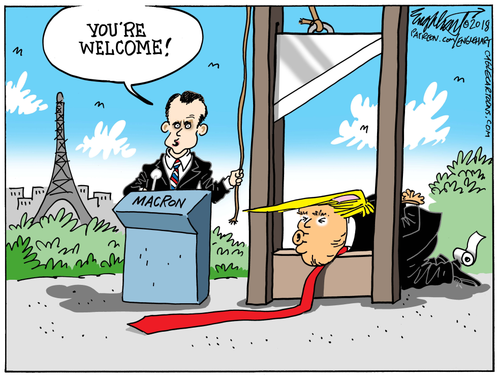 Macron and Trump
