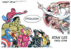 STAN LEE by Zapiro