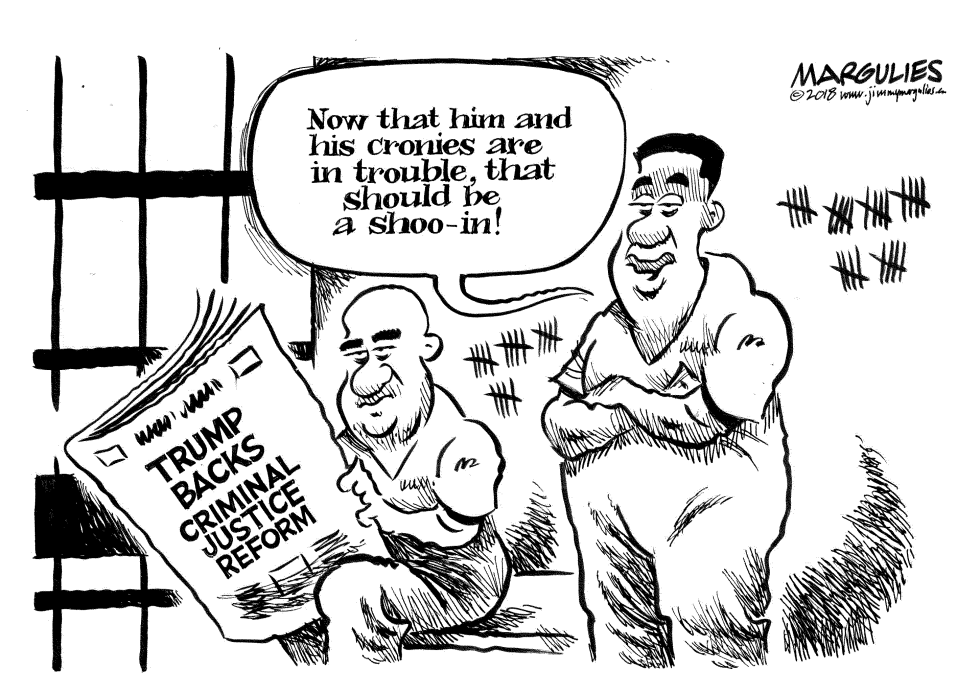 Trump backs criminal justice reform
