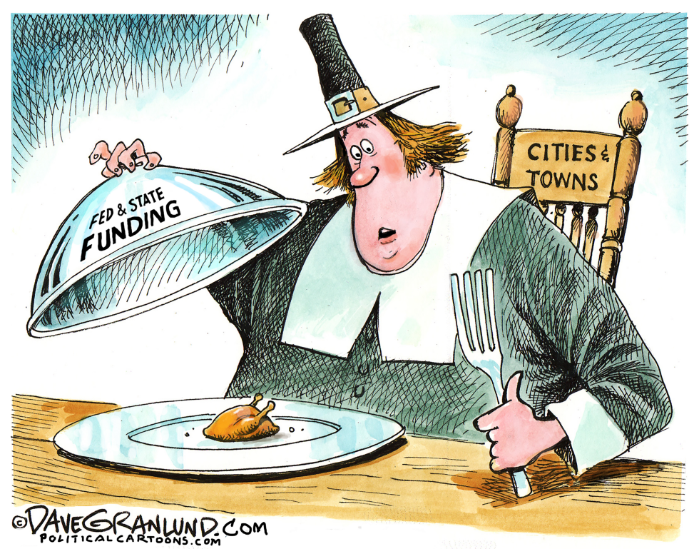 Less Fed and State funding