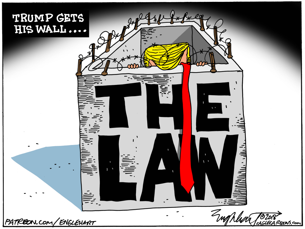  THE WALL by Bob Englehart