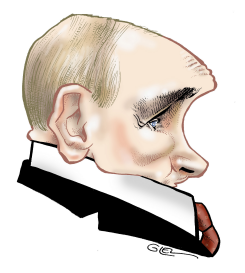 VLADIMIR PUTIN by Damien Glez