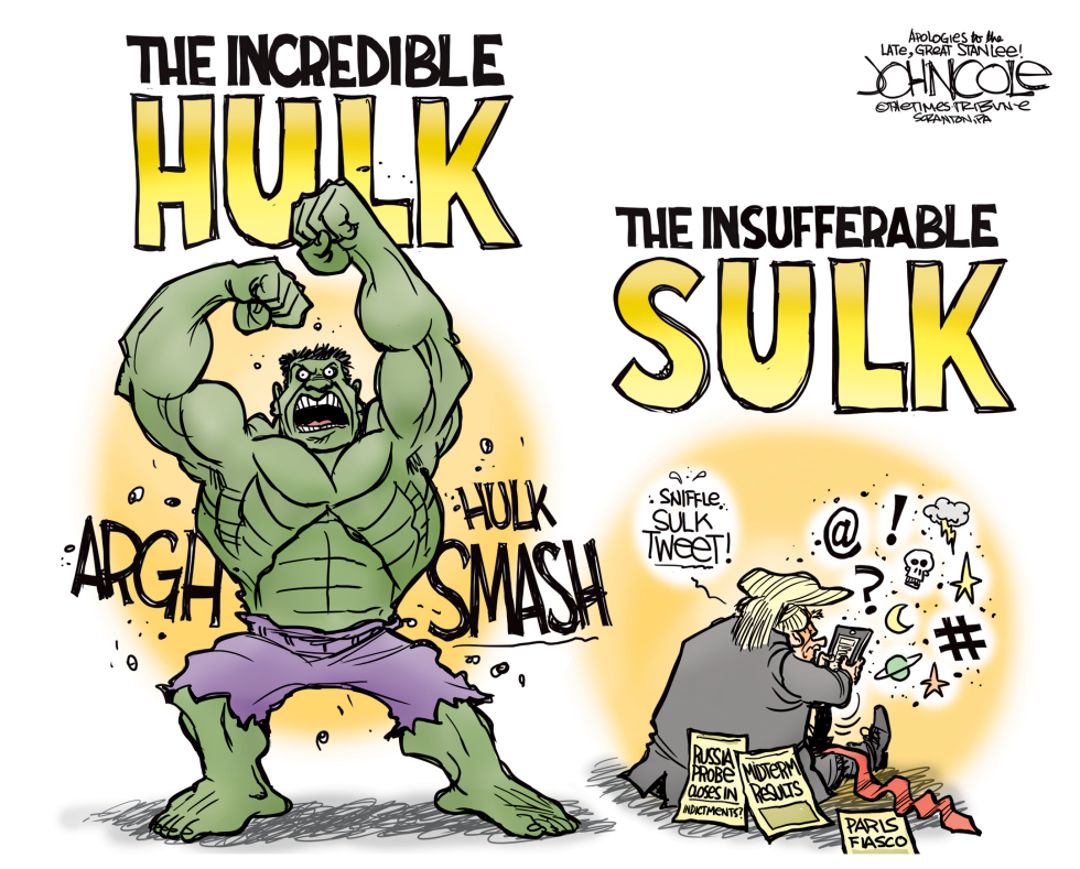  HULK AND SULK by John Cole