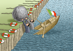 ITALIAN TRAGEDY by Marian Kamensky