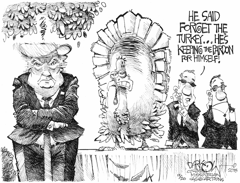 Pardon the turkey