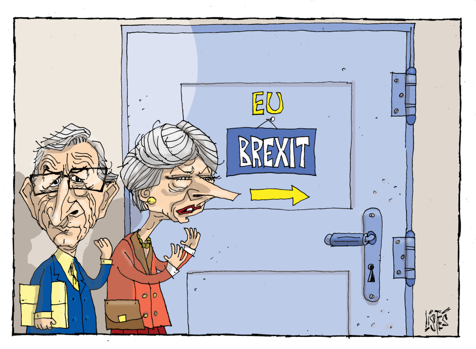  BREXIT EXIT LOCK by Nikola Listes