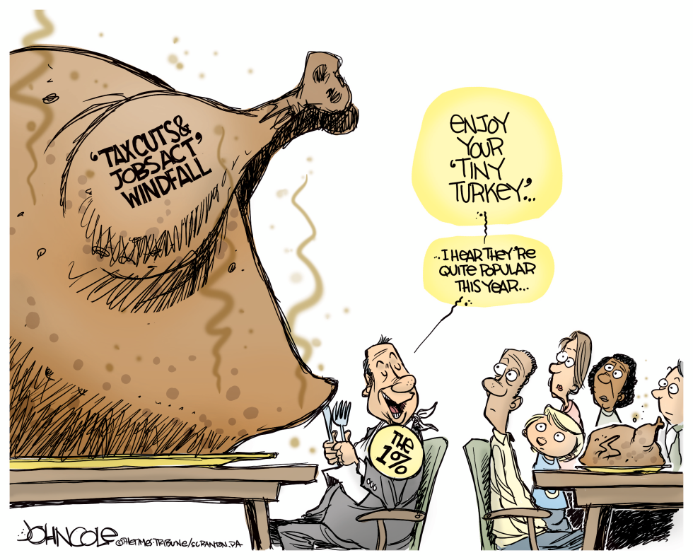 Tiny vs titanic turkeys
