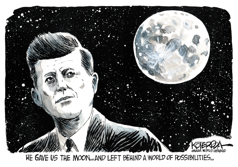  A JFK TRIBUTE by Jeff Koterba