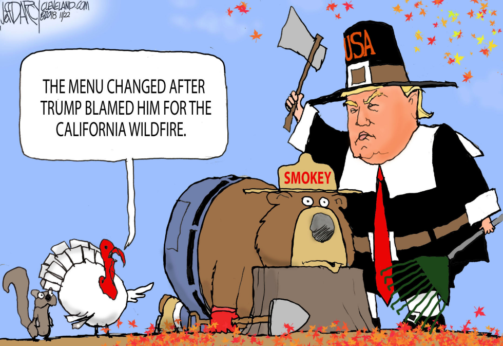Trump Thanksgiving Menu