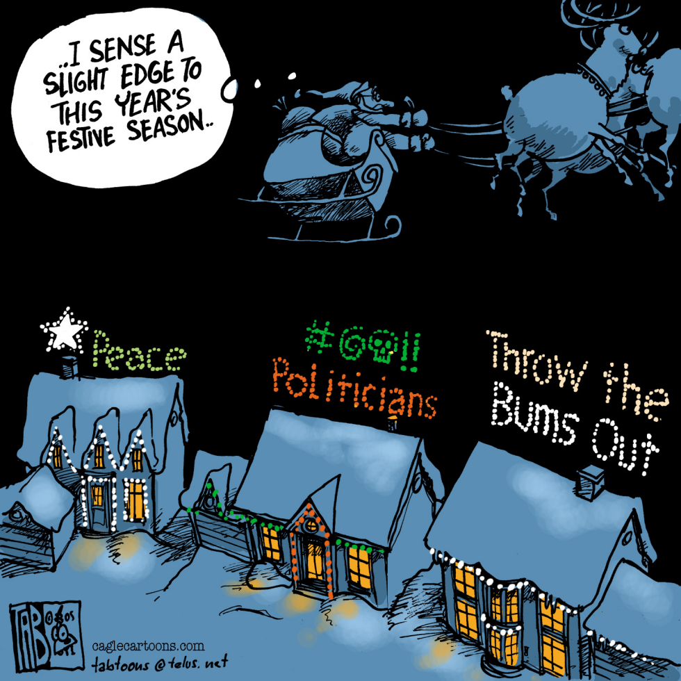Throw the bums out COLOUR