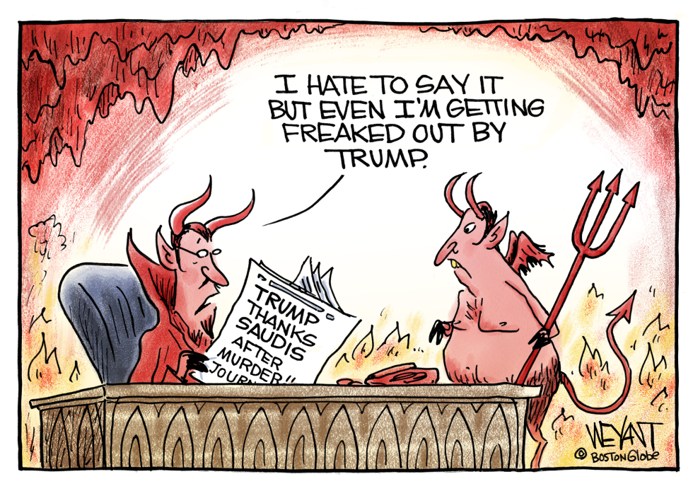 Trump Even Freaks Out Satan
