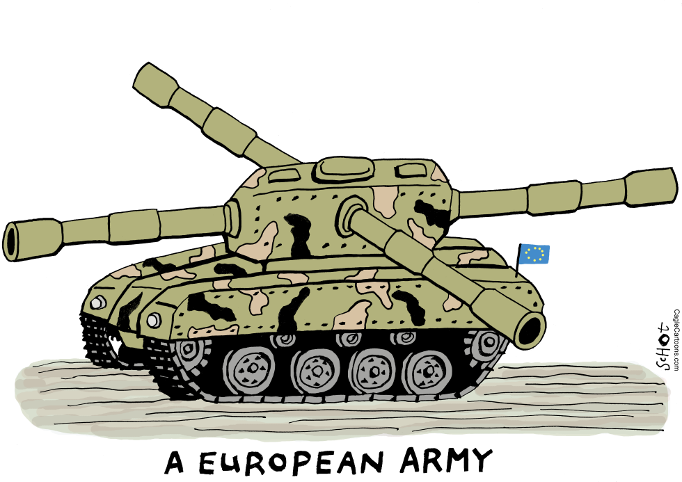  A EUROPEAN ARMY by Schot