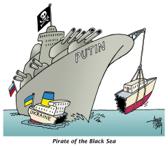 PIRATE PUTIN by Arend Van Dam