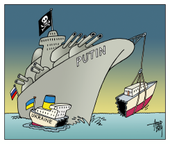 PIRATE PUTIN by Arend Van Dam
