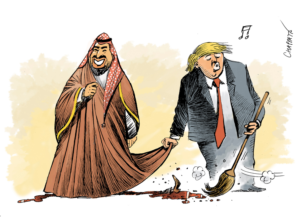  THE USSAUDI RELATION by Patrick Chappatte