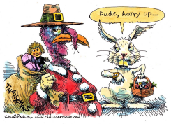 THANXMAS by Sandy Huffaker