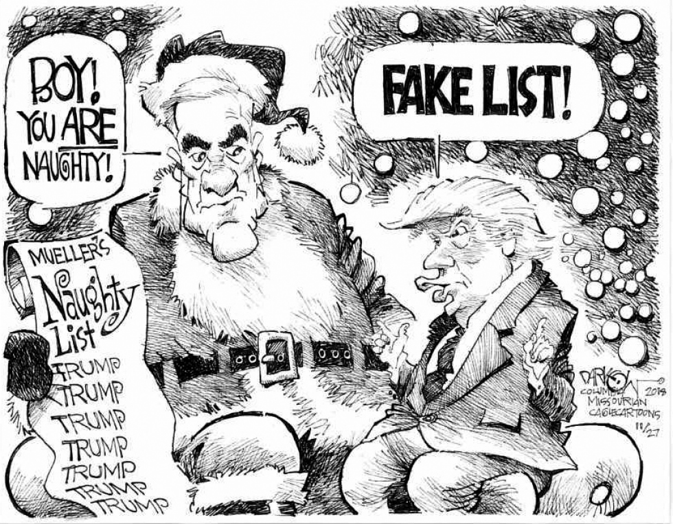  MUELLER'S NAUGHTY LIST by John Darkow