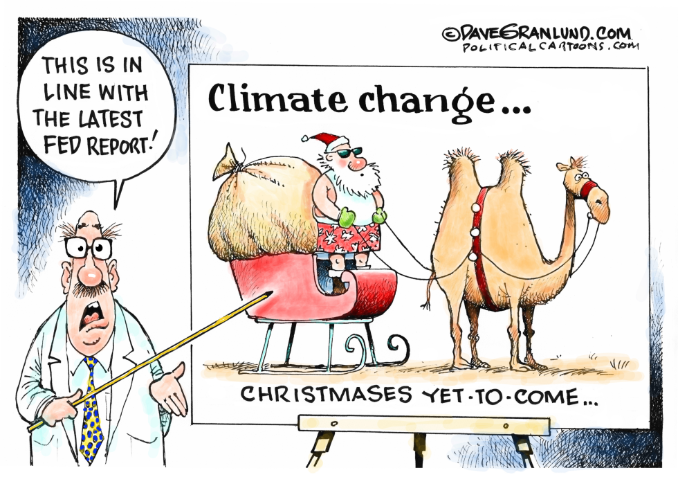  CLIMATE CHANGE REPORT by Dave Granlund