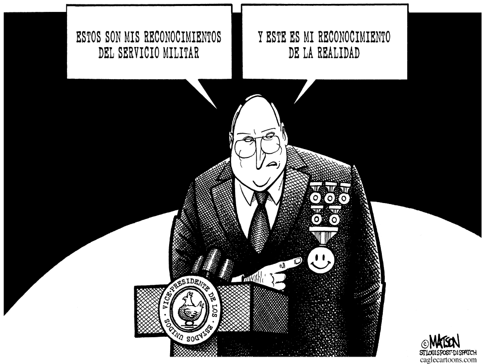  LOS RECONOCIMIENTOS DE CHENEY by RJ Matson