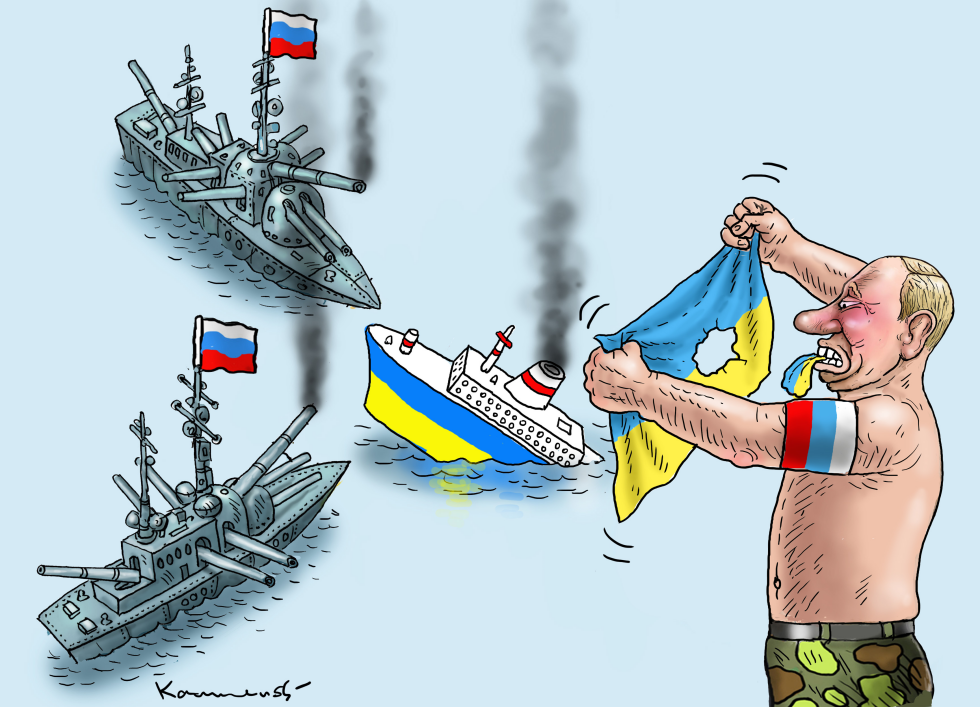Angry Putin