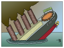 CLIMATE CONFERENCE by Arend Van Dam