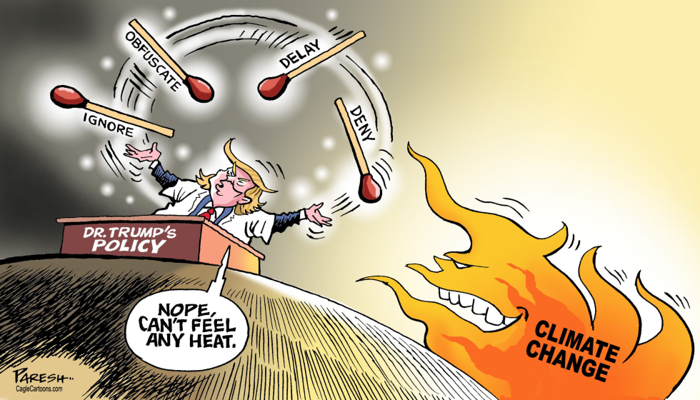  TRUMP POLICY ON CLIMATE by Paresh Nath