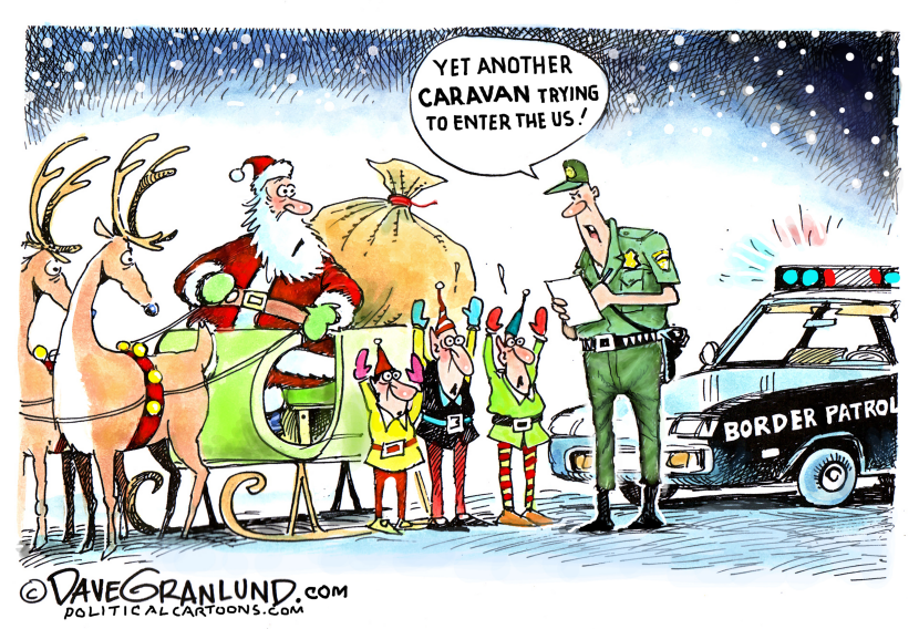 Xmas border crossings