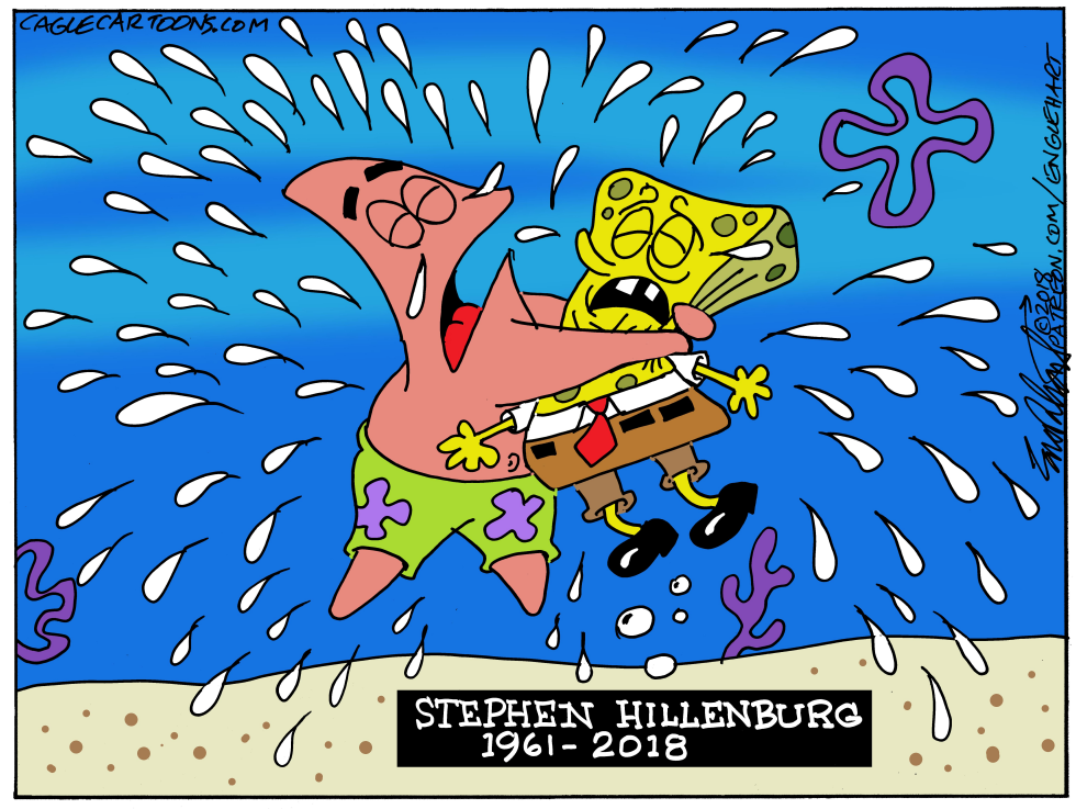  STEPHEN HILLENBURG by Bob Englehart