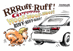 TRUMP AND GM by Jimmy Margulies