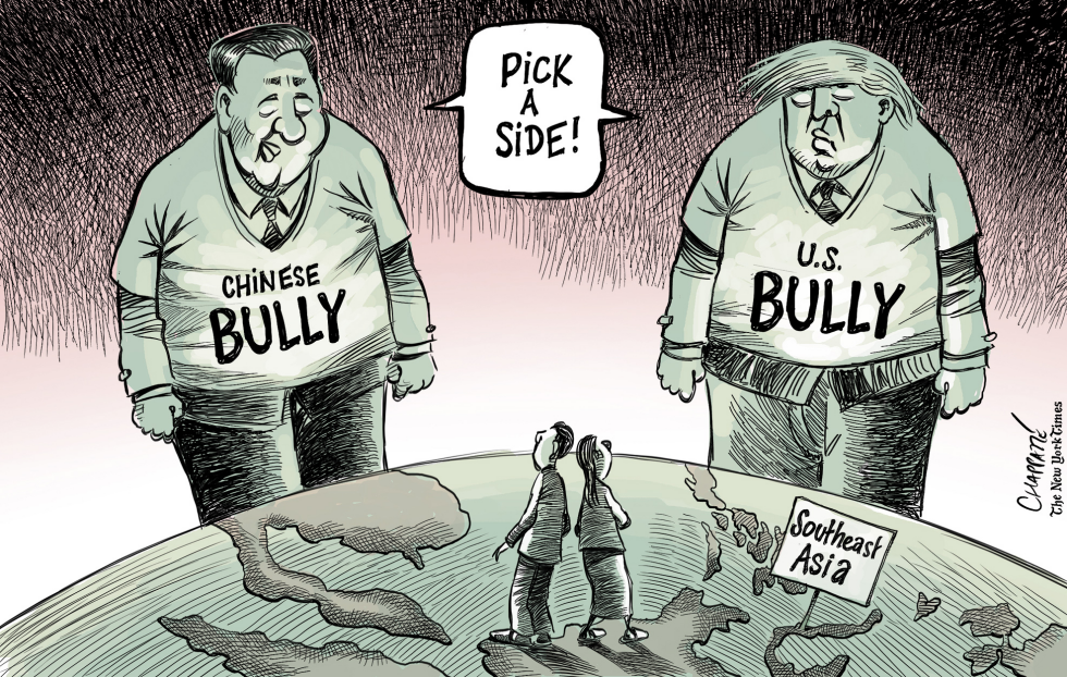  THE CHINESEUS COMPETITION by Patrick Chappatte