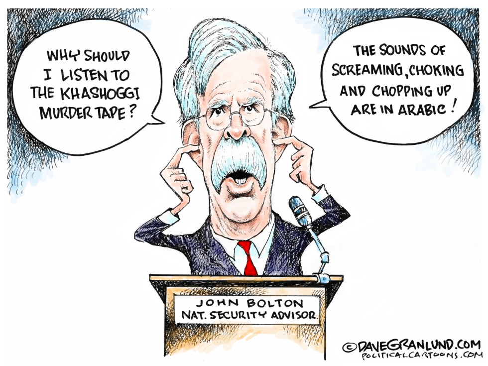 Bolton and Khashoggi murder tape