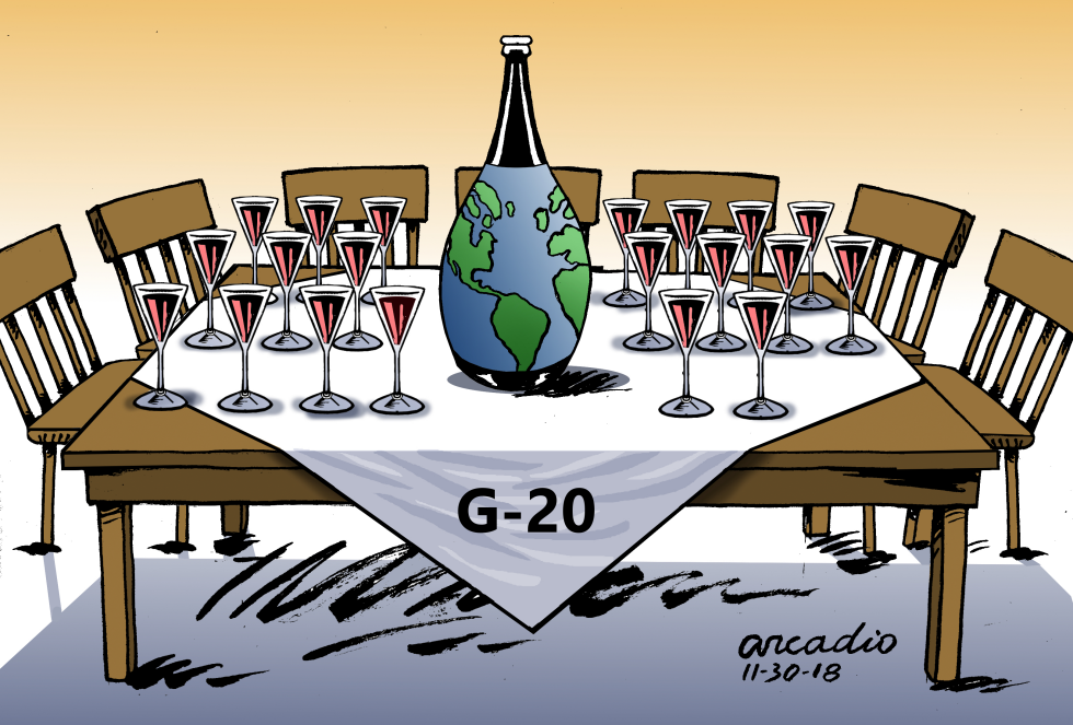  CUMBRE DEL G20 by Arcadio Esquivel