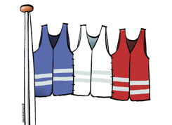 NEW FRENCH FLAG by Niels Bo Bojesen
