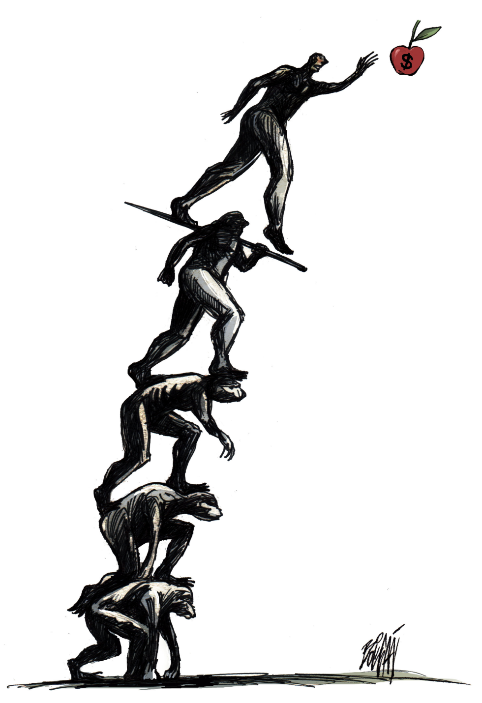 La evolución del hombre