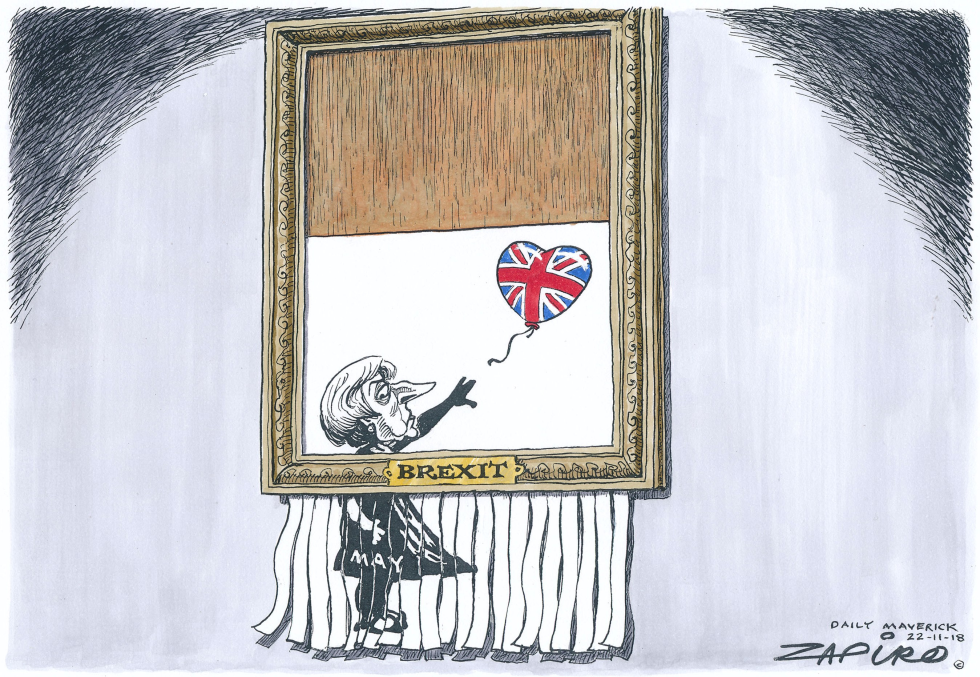 BANKSY BREXIT by Zapiro