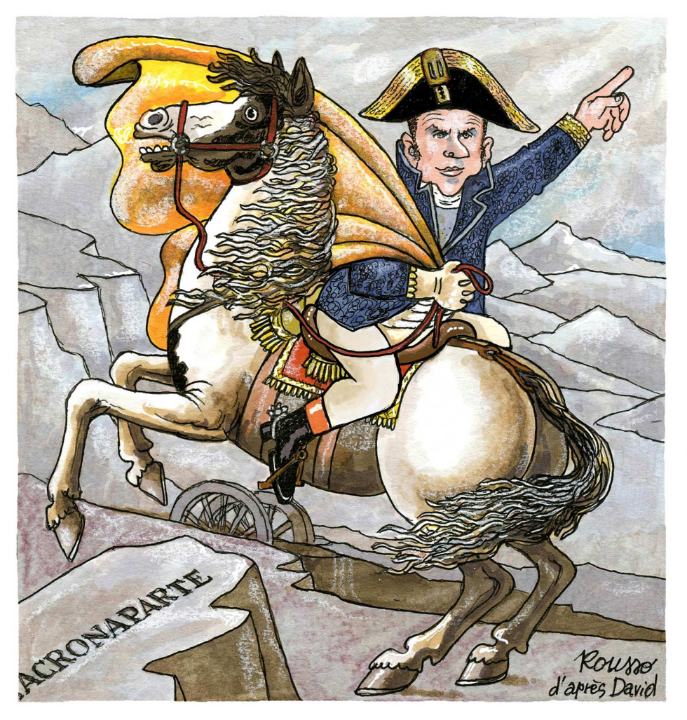  MACRONAPARTE by Robert Rousso