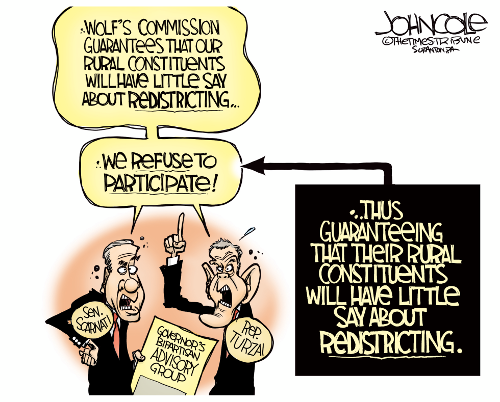 LOCAL PA GOP and redistricting