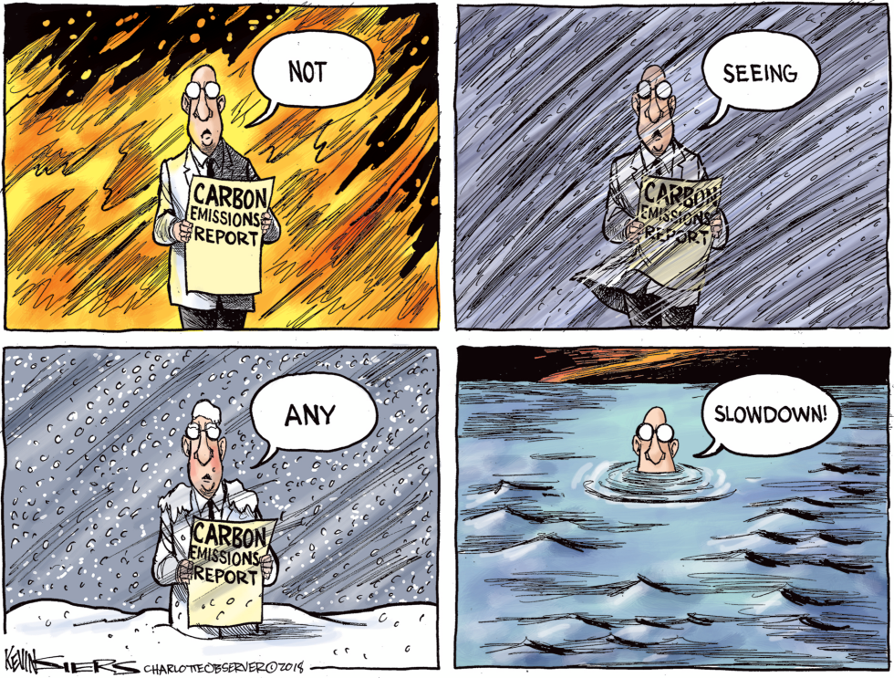 Scientist Clings to Carbon Emissions Report as Climate Disasters Mount