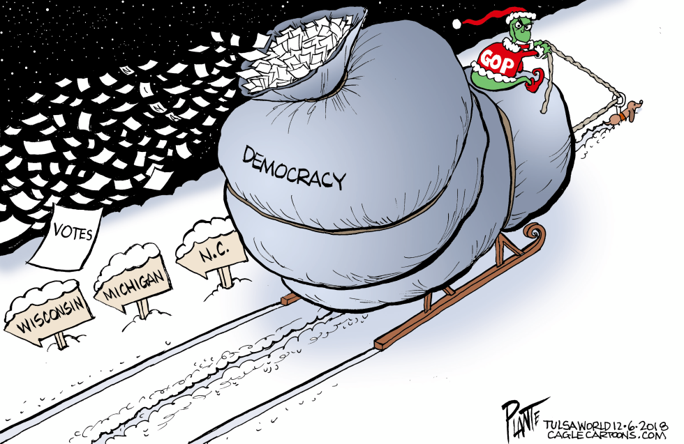 GOP Grinch Christmas Election Theft