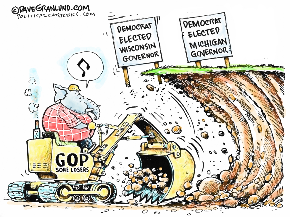  GOP SORE LOSERS by Dave Granlund