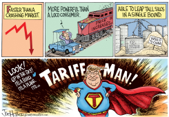 TARIFF MAN by Joe Heller